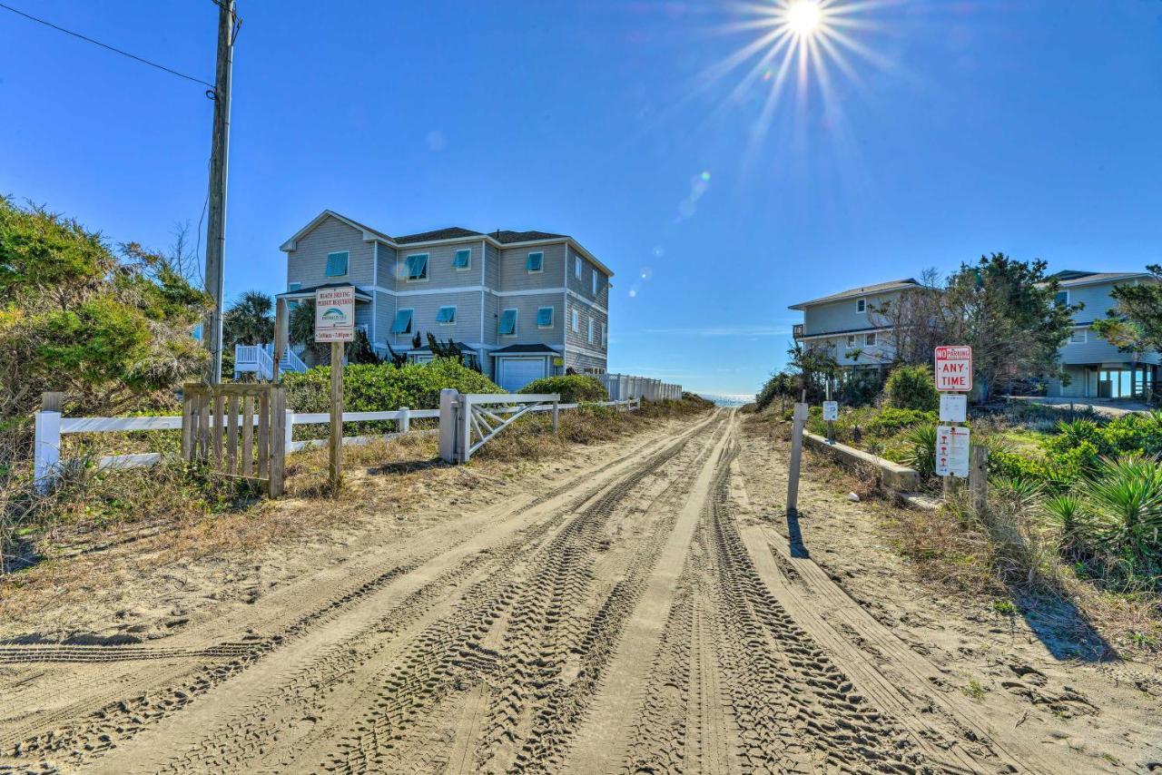 West Of The Moon Ocean Apt With Beach Access! 에메랄드 아일 외부 사진